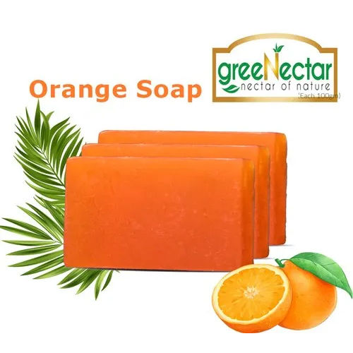 Handmade Glycerin Orange Soap