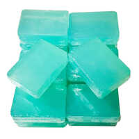 Luxury Handmade Mint Soap - Solid Form, Blue Color, Peppermint Fragrance, Paraben Free, All Skin Types, Middle Foam Soap Type, Various Sizes Available