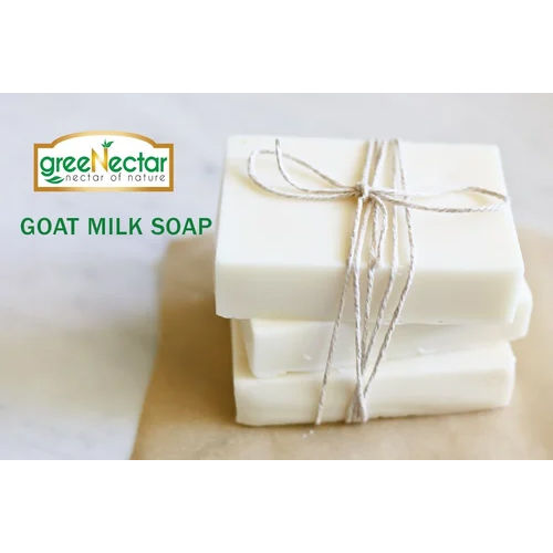 White Handmade Goat Milk Soap