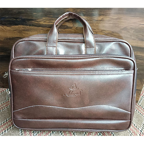 Leather office bag