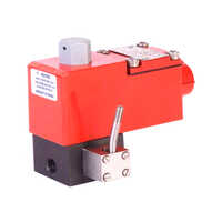 3 Way High Pressure Solenoid Valve - Color: Red