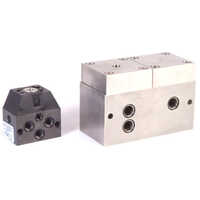 5 Way Air Operated Spring Return Sub Base Mounted Poppet Valve