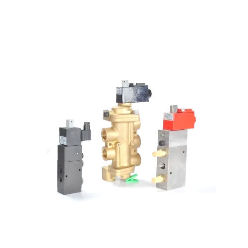 5 Way Poppet Type Solenoid Valve