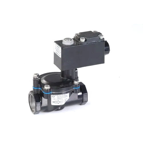 Black Aluminum Diaphragm Operated Solenoid Valves