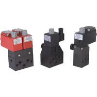 Customize 4 Way 5 Port Solenoid Valve - Color: Black