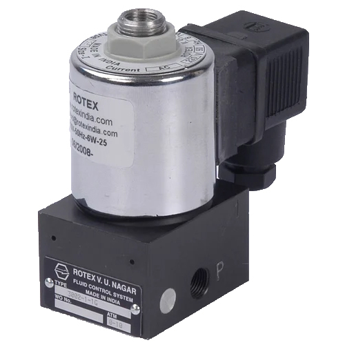 Cryogenic Solenoid Valve - Color: Black