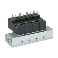 Mini Manifold Mounted Valve - Color: White