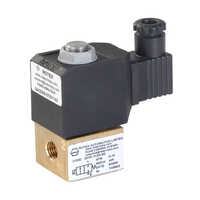 Industrial Water Solenoid Valve - Aluminium, 0-150 Bar Pressure Range, Sleek Black Design | High-pressure Control, Versatile For Industrial Applications