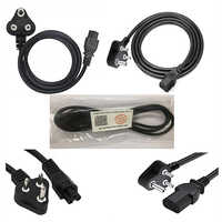 12.5m Laptop And Desktop Power Cord - Color: Black
