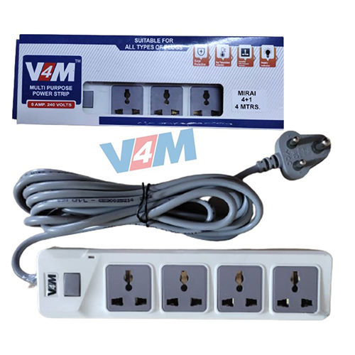 2 Meter 4 in 1 Premium Power Strip