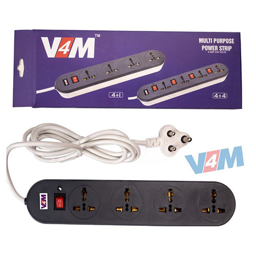 4 Meter 4 in 1 Multipurpose Power Strip