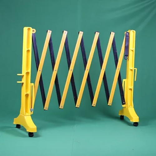 Yellow Foldable Expandable Barrier