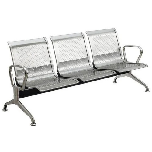 Silver Visitor Waiting Chair