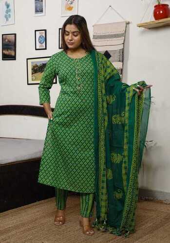 Cotton Stitched Suits For Girls
