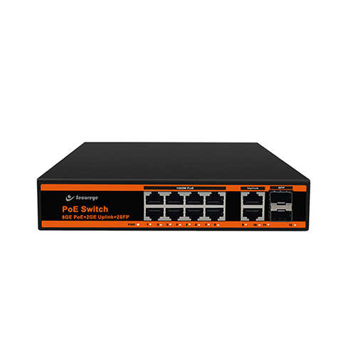 8GE PoE+2GE+2SFP with built-in Power Supply