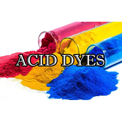 Acid Dyes Application: Indsutrial