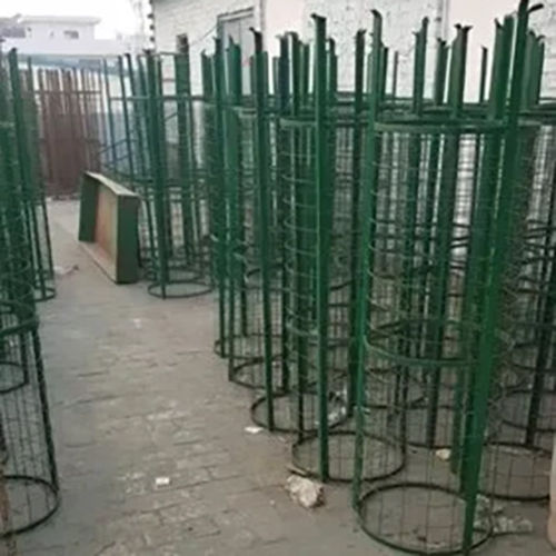 Green Iron Mesh Tree Guards