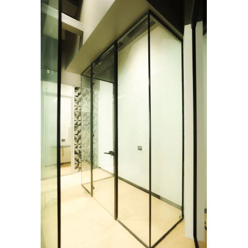 Transparent Frameless Glass Partitions