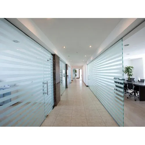 Frameless Glass Partition