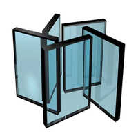 Tempered Insulated Glass - Various Sizes, Transparent Polished Surface | Enhanced Safety, Energy Efficiency, Moisture Resistance, Ideal For Windows And Doors