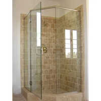 Glass Shower Enclosure - Rectangular Shape, Various Sizes - Transparent Color, Sleek Design For Modern Bathrooms