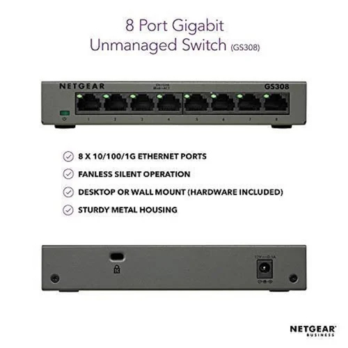 Netgear Poe Switch GS 308