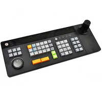Ptz Keyboard Controller - Polycarbonate, 400x200x150mm Size, Matte Black | 110-220v Voltage, Superior Ergonomic Design