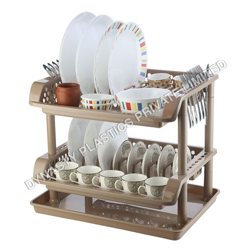 Dish Rack Two Tier With Tray