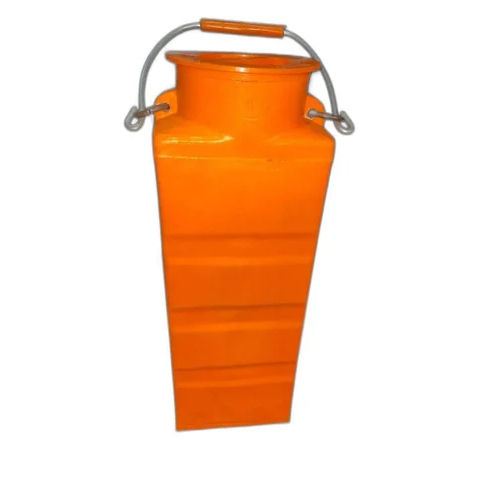 Square plastic milk can 10 ltrs