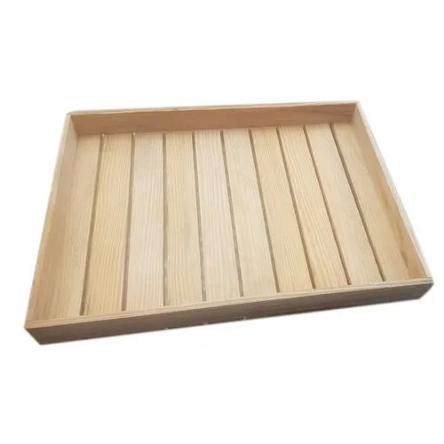 16x10x2 Inch Wooden Pinewood Tray