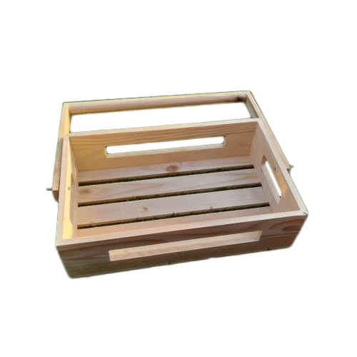 Pine Wood Gift Hamper Basket