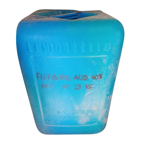 29Kg Fluoboric Acid 40 % Application: Industrial