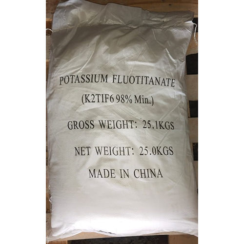 25Kg Potassium Titanium Fluoride Application: Industrial