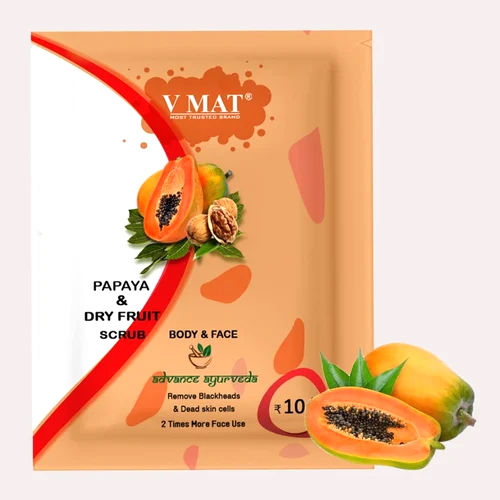 7gms Papaya and Dry Fruit Scrub