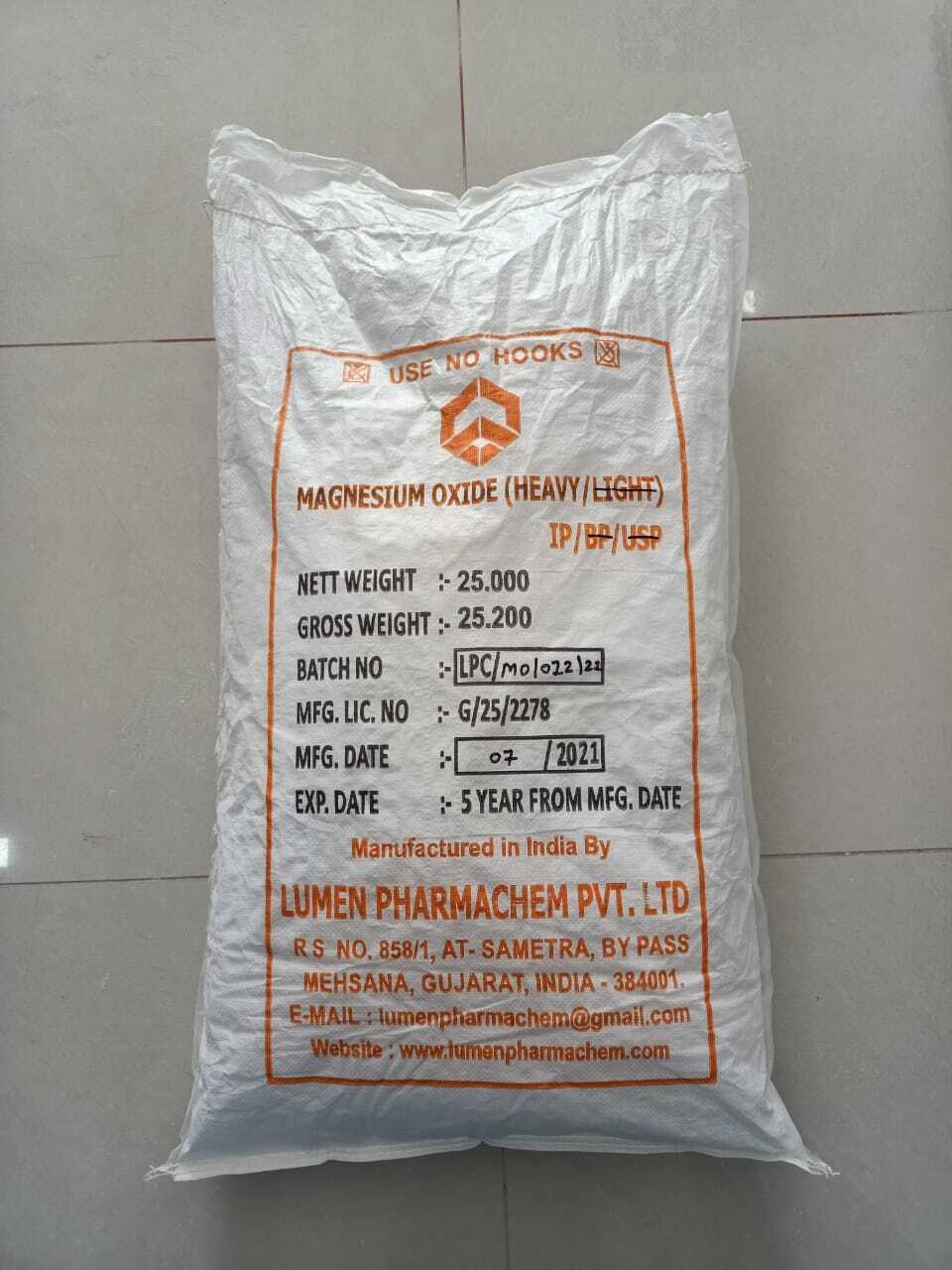 Magnesium Oxide IPBPUSP