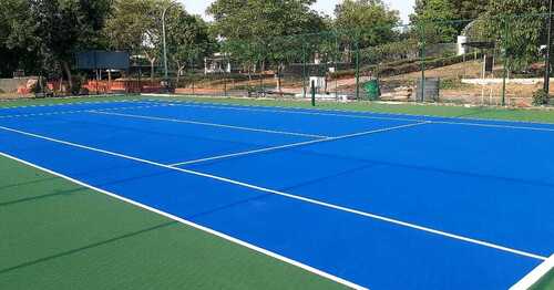 Synthetic Tennis Court