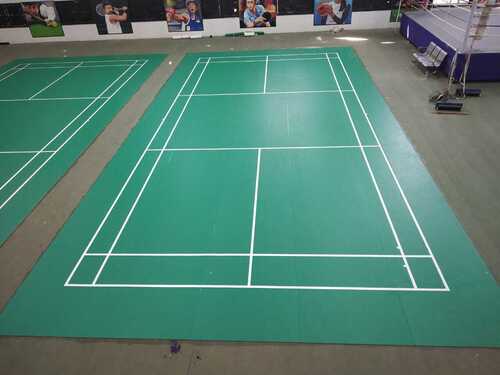 PVC Vinyl Badminton Court Flooring