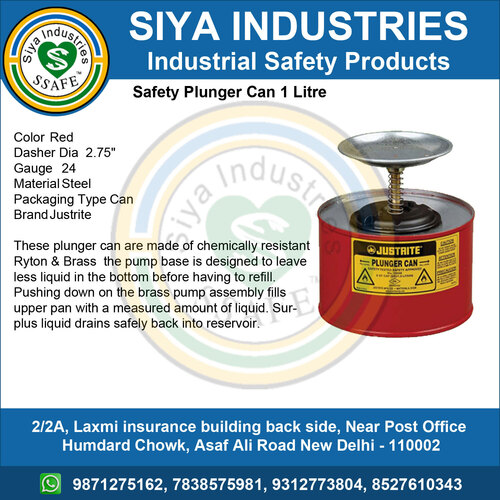 Safety Plunger Can 1 Litre