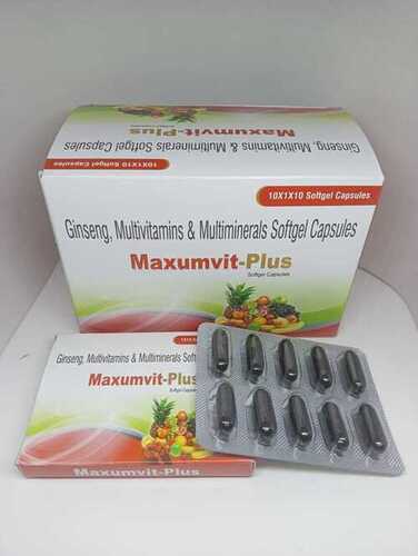 GINSENG WITH MULTIVITAMIN MULTIMINERAL AND ANTIOXIDANTS SOFTGEL CAPSULES