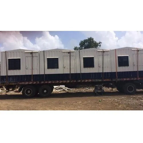 White Galvanized Bunk House