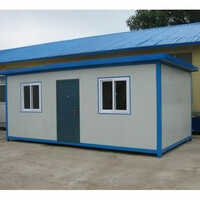 Blue Sandwich Panel Cabin