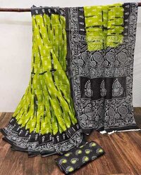 Mulmul Cotton Saree - Occasion: Casual
