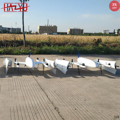 Fixed-wing Heavy Lift Unmanned Aerial Vehicle Drone