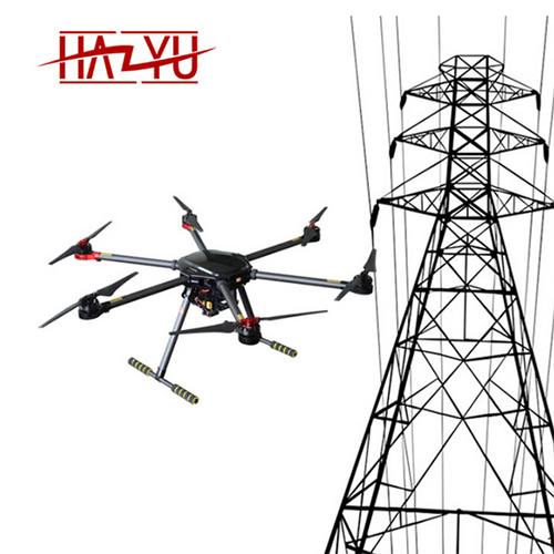 Professional 6 Spirals Wing Uav To String Power Lines