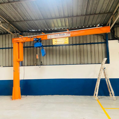 Semi Automatic Mild Steel Electric Jib Crane