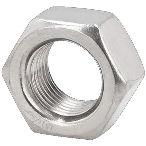 Silver Stainless Steel Hex Nut