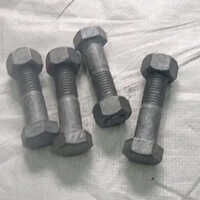 Hot Dip Galvanized Mild Steel Hex Bolt Nut