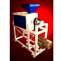 Semi Automatic Dal Polisher Machine - 200 W, Single Phase Motor, 101-400 Kg/hr Capacity, 220 V Voltage | Durable, Low Maintenance, Easy Operation, Premium Polishing