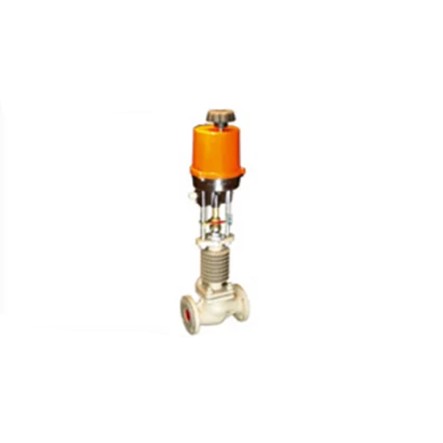 Control Valves With Electric Rotary Actuator