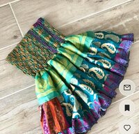 Ladies Gypsy Mini Skirts - Assorted Printed Styles, 14 Inch Tiered Casual Design